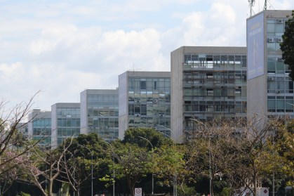 Esplanada dos Ministérios, em Brasília (DF)
