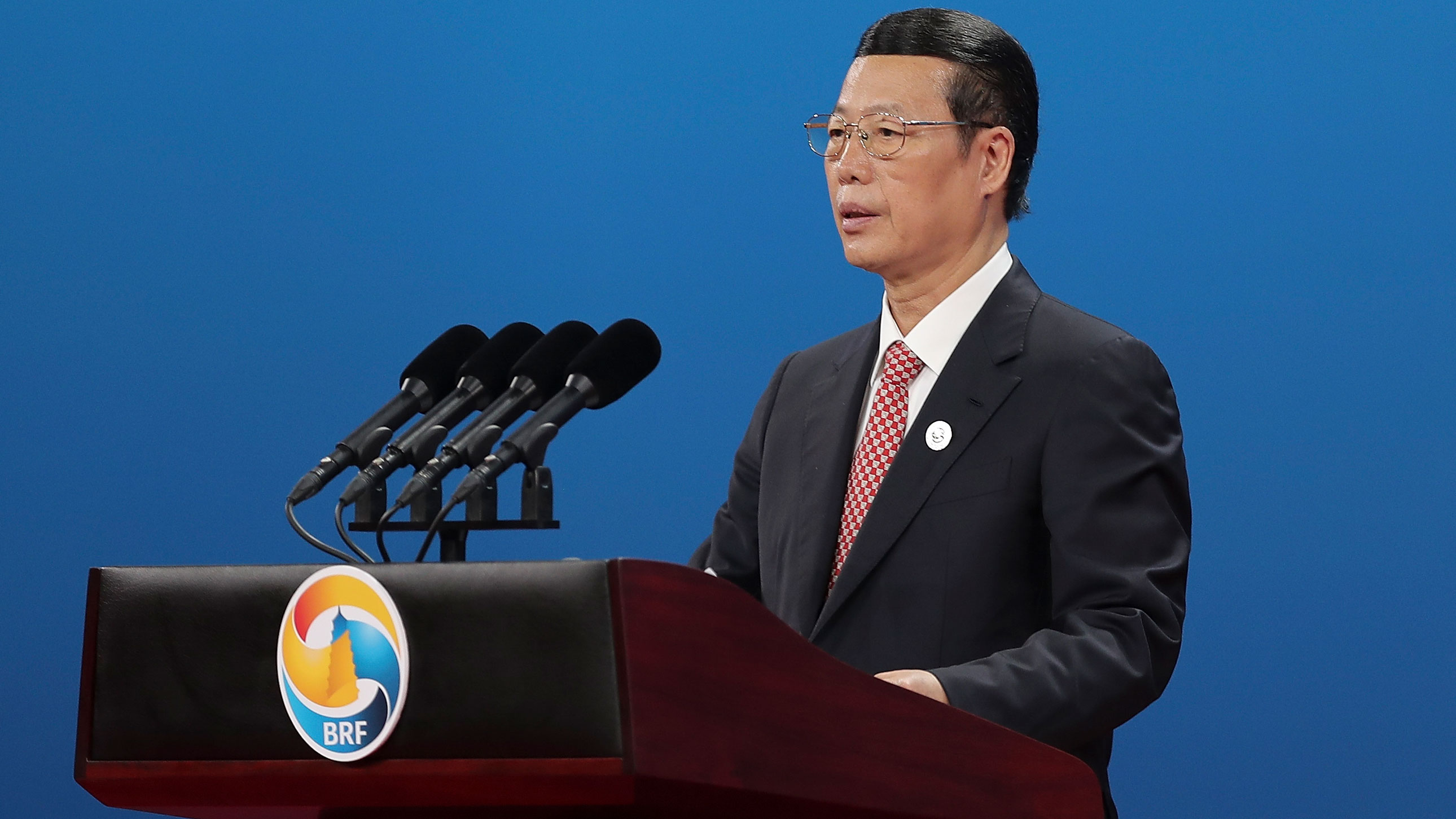 O vice-primeiro-ministro chinês Zhang Gaoli / Lintao Zhang/Getty Images