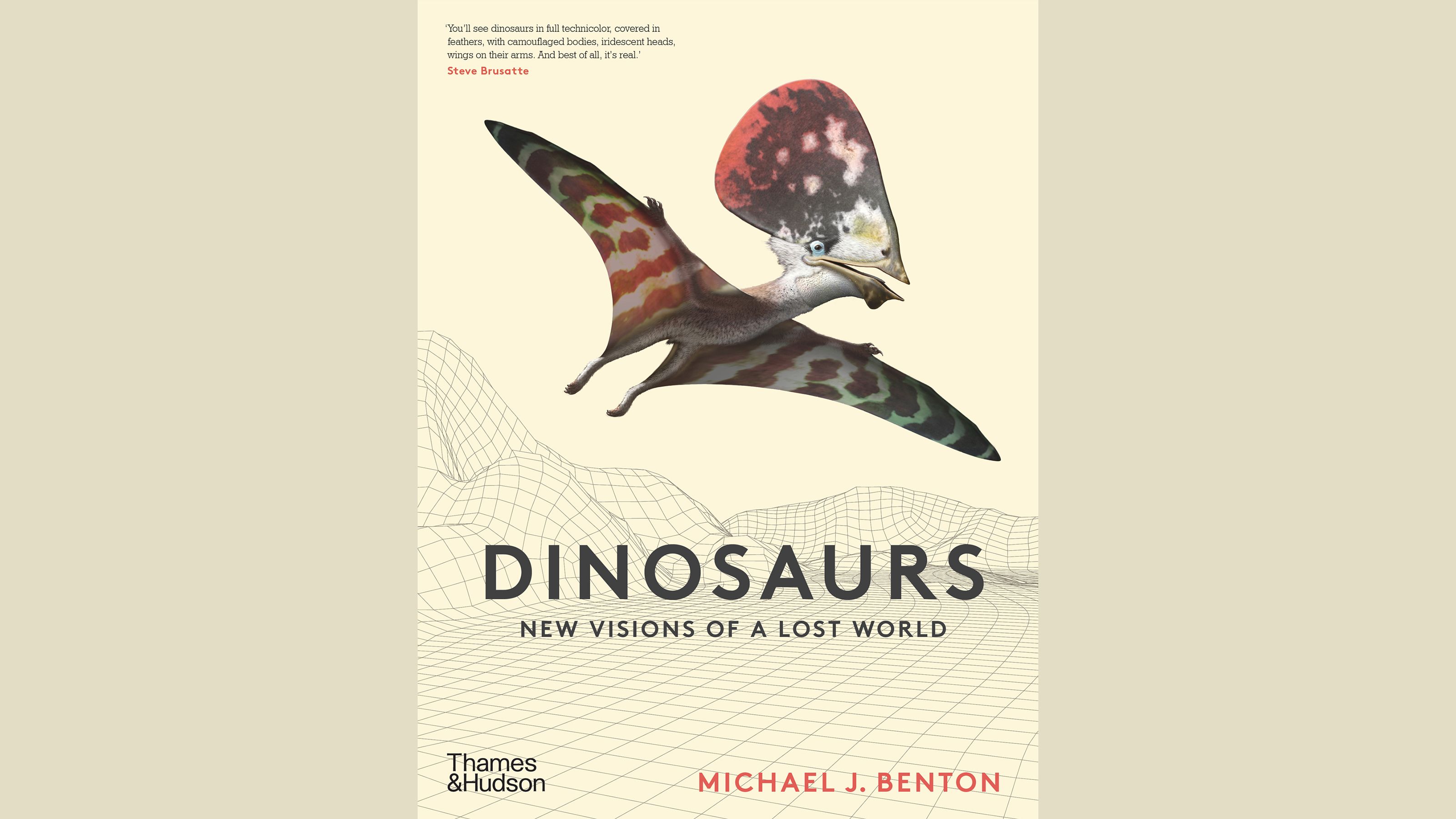 O paleoartista Bob Nicholls deu vida às criaturas do livro de Benton, como mostra a capa / Thames & Hudson