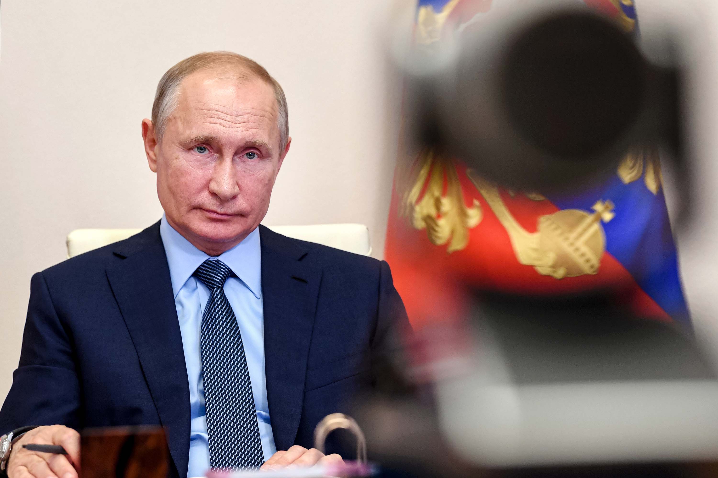 Presidente russo Vladimir Putin