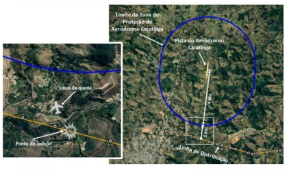 Cemig diz que torre de distribuição atingida pelo avião de Marília Mendonça está fora de área de proteção do Aeródromo de Caratinga