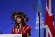 De Rondônia para Glasgow: quem é a jovem indígena que discursou na COP26