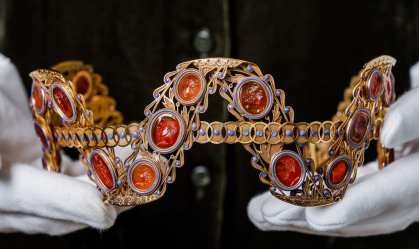 Duas tiaras de Joséphine Bonaparte, esposa de Napoleão, serão leiloadas