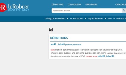 Dicionário reconhece pronome não binário e revolta ministro da Educação da França