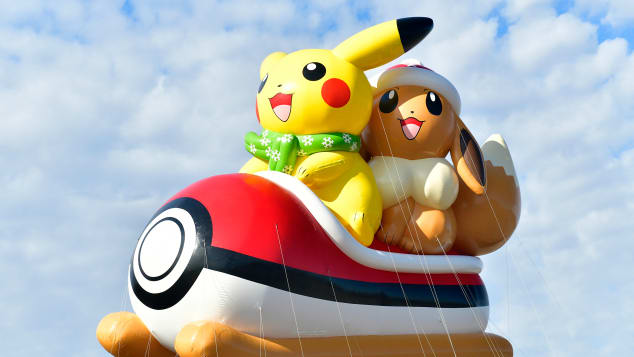 Pikachu e Eeve/ Divulgação/Macy's