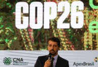 Brasil vai sair na frente no desafio de reduzir emissões, diz ministro após COP26