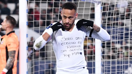 Neymar homenageou a cantora Marília Mendonça