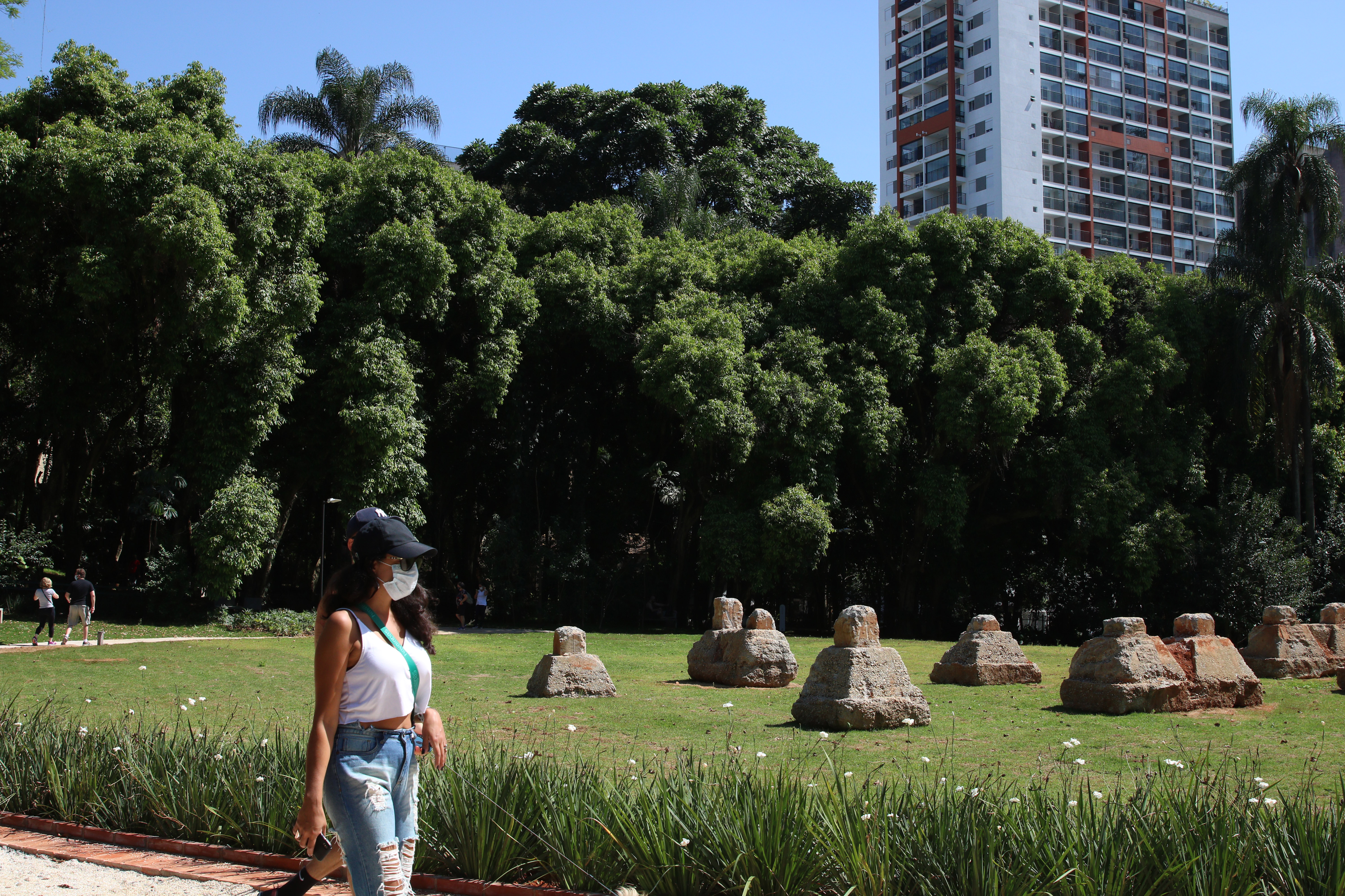 Parque Augusta | São Paulo (SP) | lazer | passeios | diversão | máscara | natureza