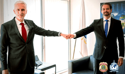 VALDECY URQUIZA DELEGADO VICE-PRESIDENTE INTERPOL