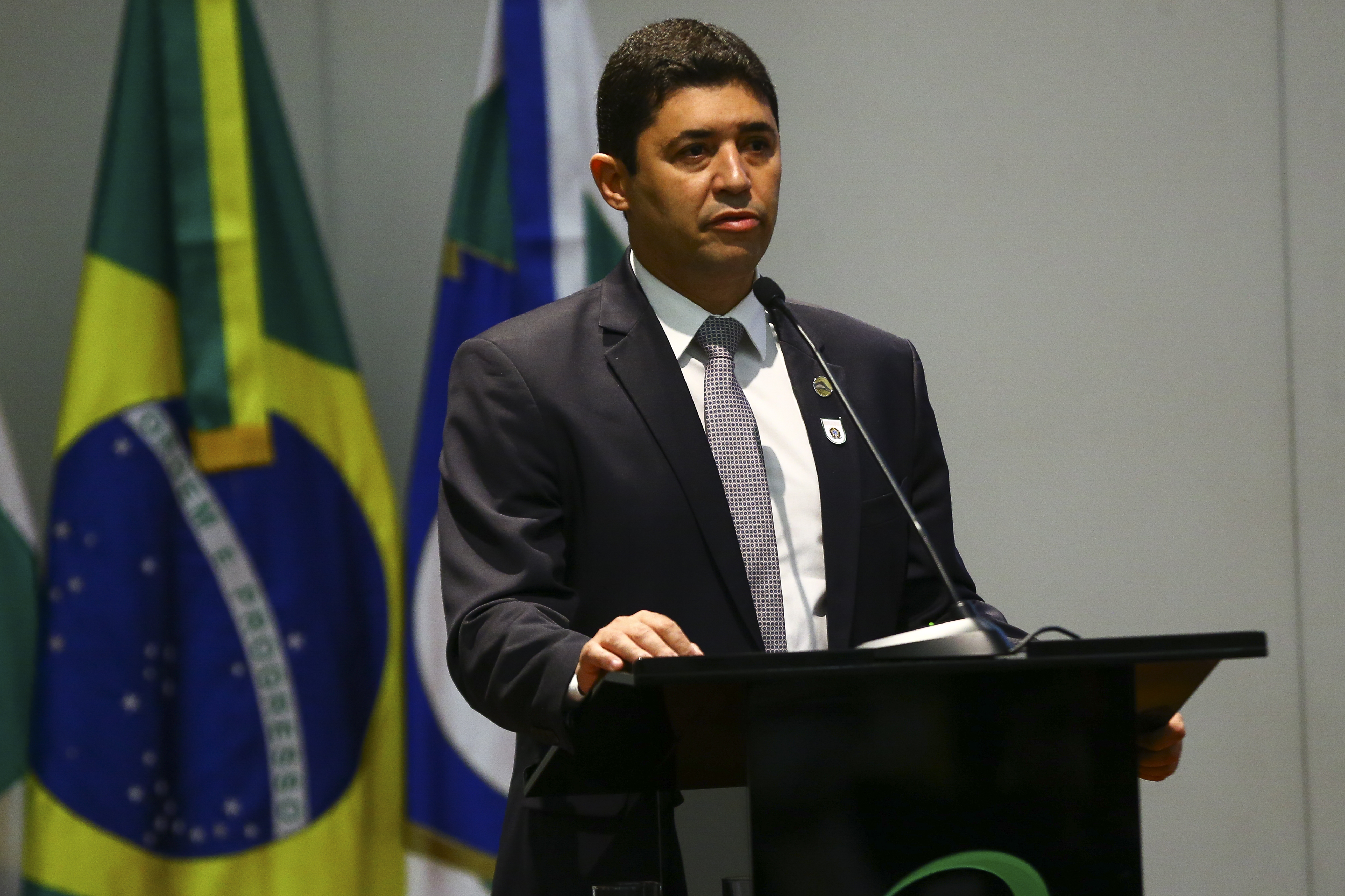 O ministro da Controladoria-Geral da União, Wagner Rosário, participa da abertura do 5º Fórum Nacional de Controle - Educação no Pós-Pandemia.