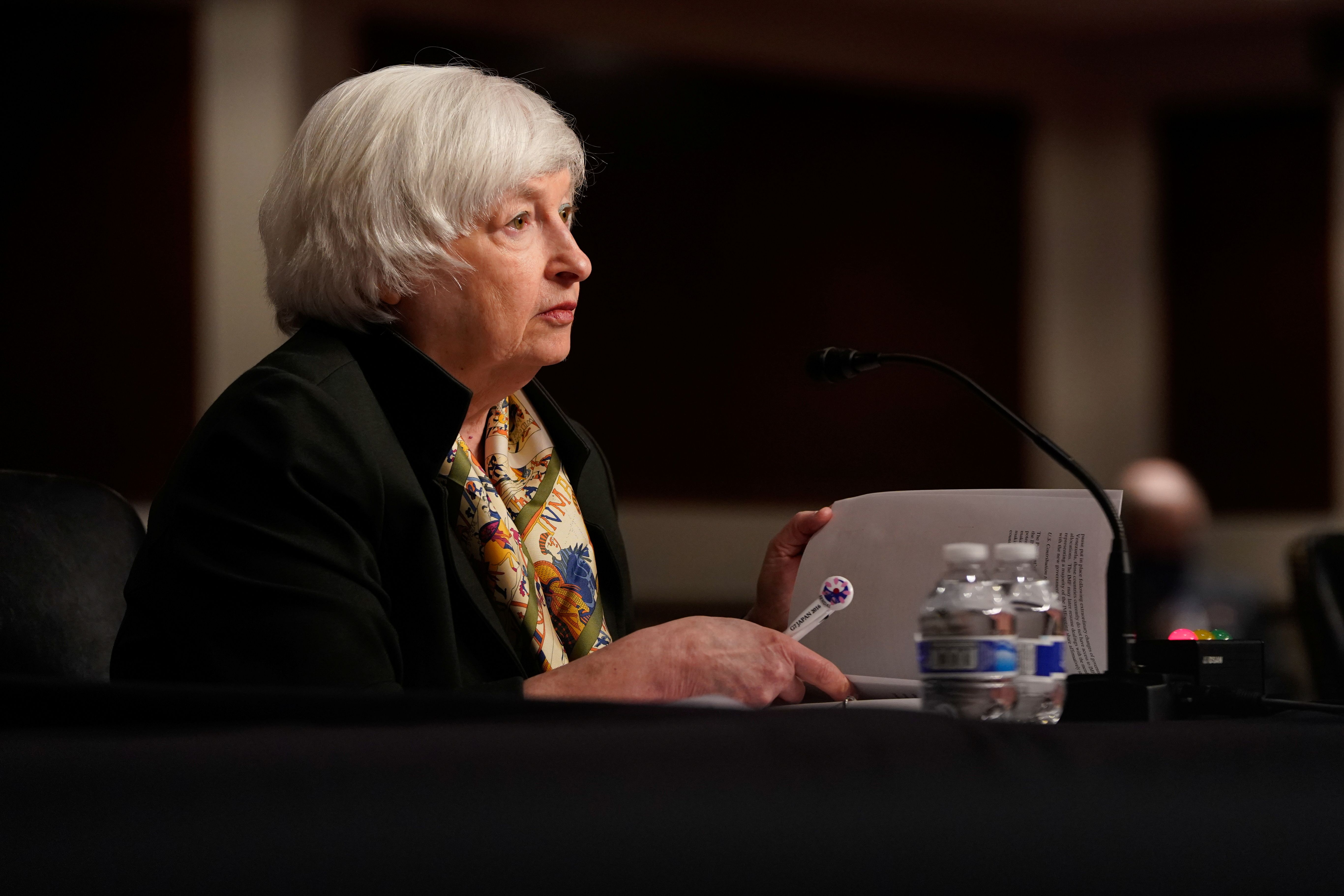 Janet Yellen, secretária do Tesouro dos EUA