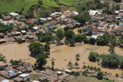Enchente na Bahia
