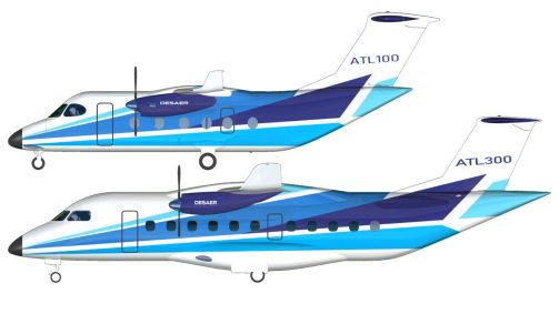 ATL100 e ATL300, da Desaer: modelos são complementares, segundo a gabricante nacional