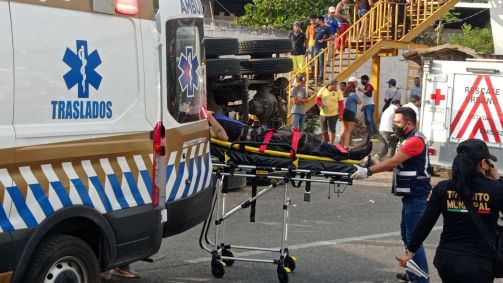 Acidente Migrantes México