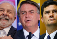 Pesquisa Quaest/Genial: Lula tem 45%, Bolsonaro, 23% e Moro, 9%