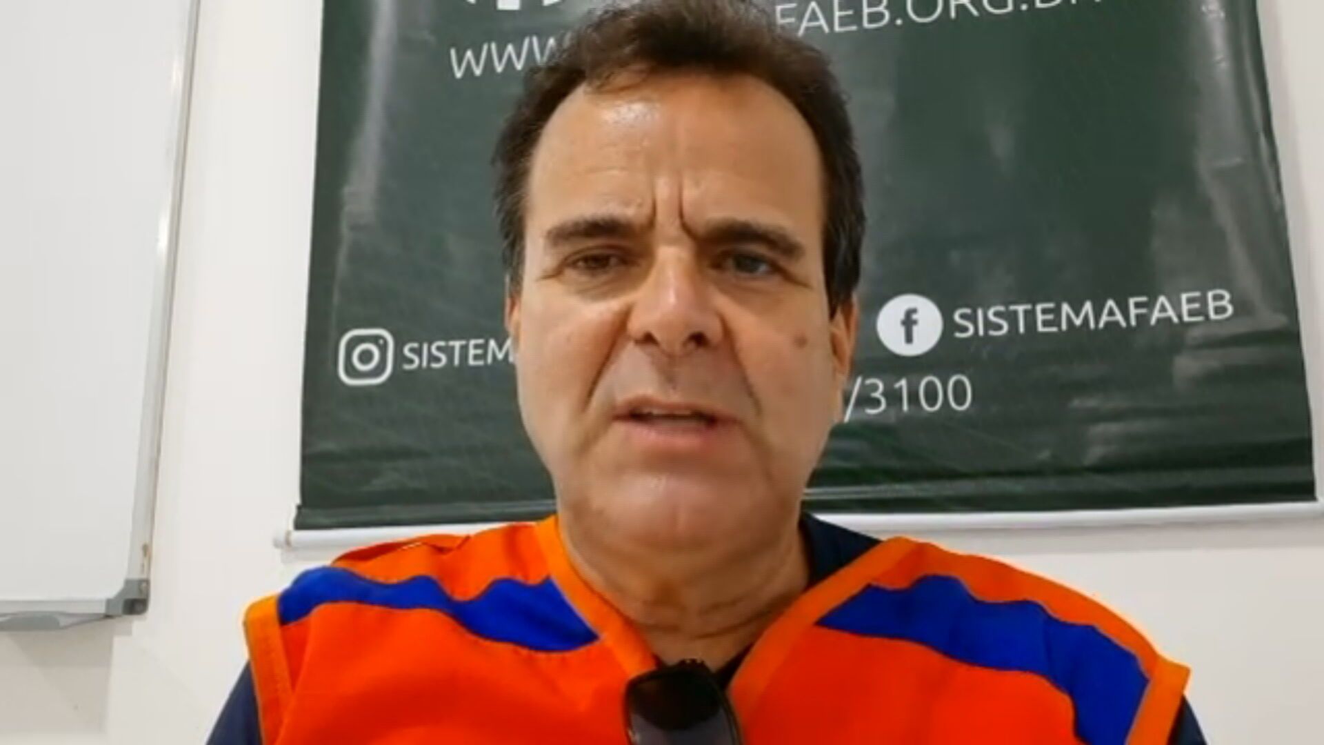 Coronel Alexandre Lucas, secretário nacional de Proteção e Defesa Civil
