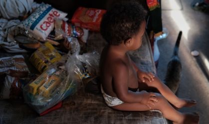 Unicef: 72% das famílias mais vulneráveis têm crianças que pularam refeições
