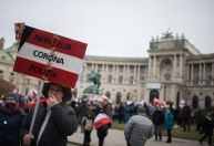 Áustria torna obrigatória a vacina contra Covid-19 para maiores de 18 anos