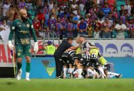 Veja a comemoração dos jogadores e torcida do Atlético-MG após o título brasileiro