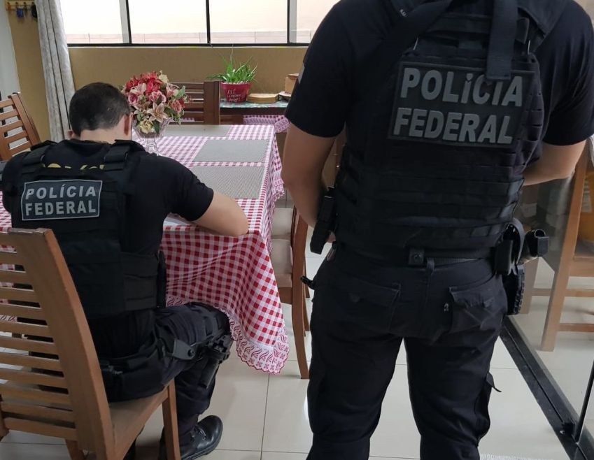 Polícia Federal (PF) do Acre deflagrou na manhã desta quarta-feira (22), a 2ª fase da Operação Ptolomeu, que investiga corrupção e lavagem de dinheiro relacionados a membros do governo do estado. / Divulgação/Polícia Federal (PF) (22.dez.2021)
