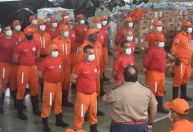 Bombeiros e policiais militares continuam buscas às vítimas da chuva na Bahia