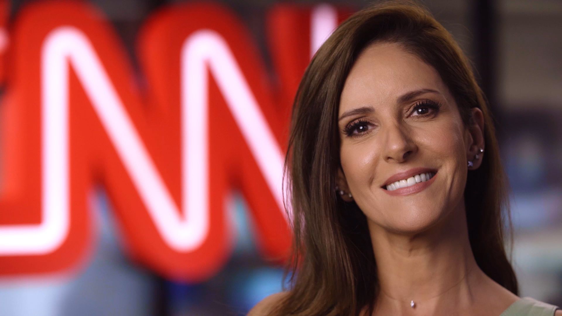 Monalisa Perrone na mensagem de final de ano da CNN