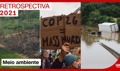 Em 2021, mudanças climáticas tiveram destaque e eventos extremos alarmaram mundo