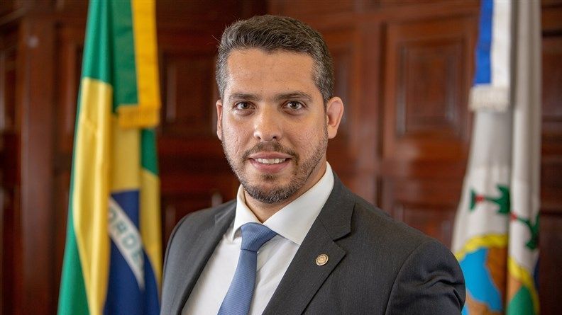O deputado estadual Rodrigo Amorim / Divulgação/Alerj