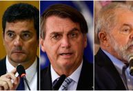 Pesquisa Ipespe: Lula tem 44%, Jair Bolsonaro, 24% e Sergio Moro, 9%