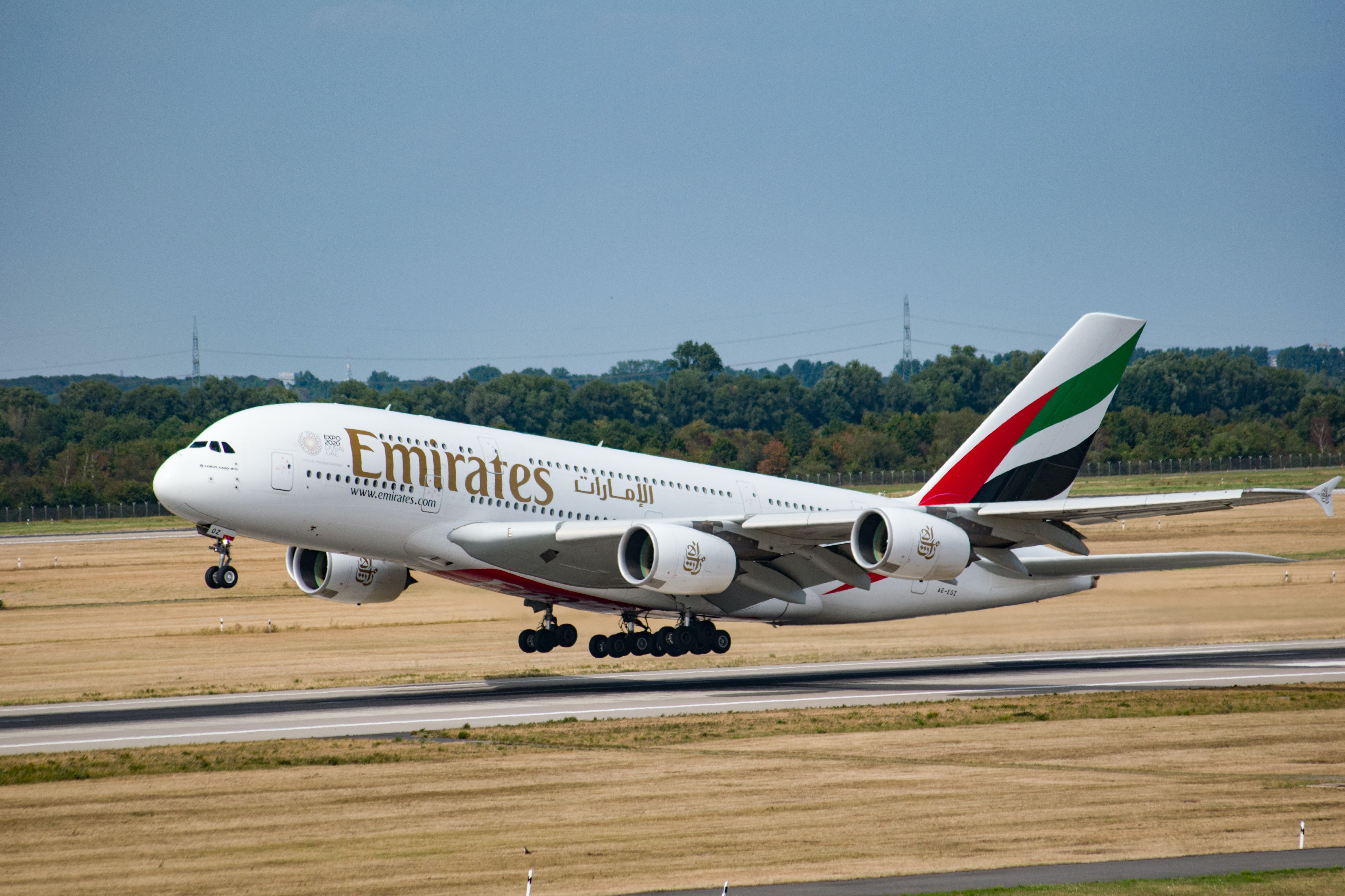 Emirates se tornou a companhia aérea que mais opera o Airbus A380/ Tim Dennert/Unsplash