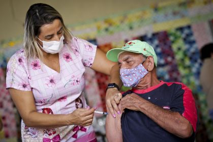 Vacinação contra a Covid-19 no Distrito Federal