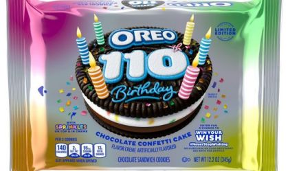 Oreo está comemorando seu 110º aniversário com um sabor inédito