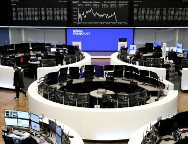 Salão da Bolsa de Valores de Frankfurt
