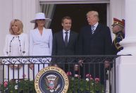 Chapéu usado por Melania Trump vai a leilão