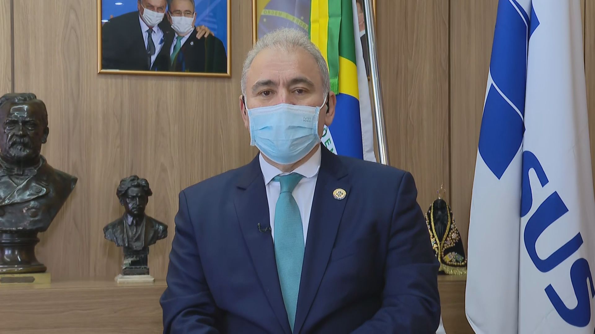 Marcelo Queiroga, ministro da Saúde