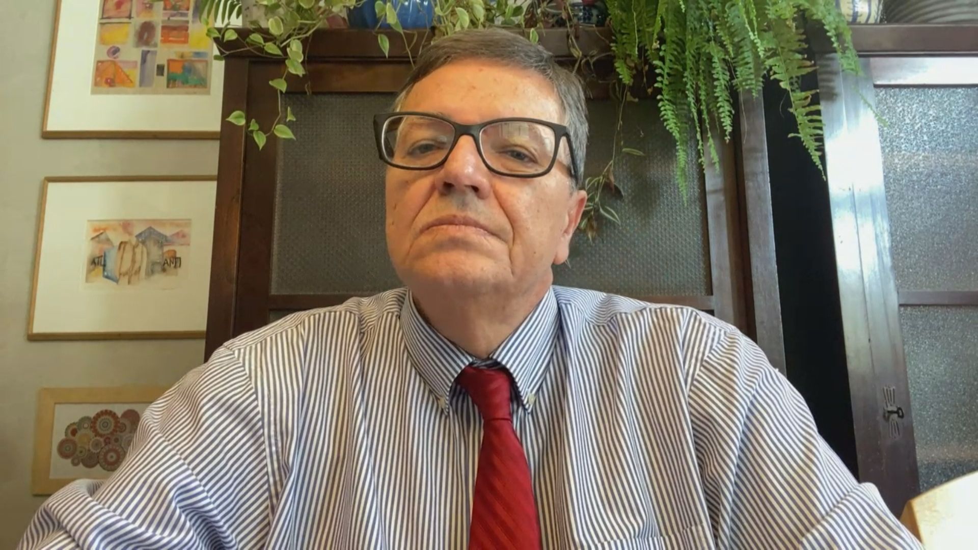 Eduardo Rios Neto, presidente do IBGE. / CNN / Reprodução
