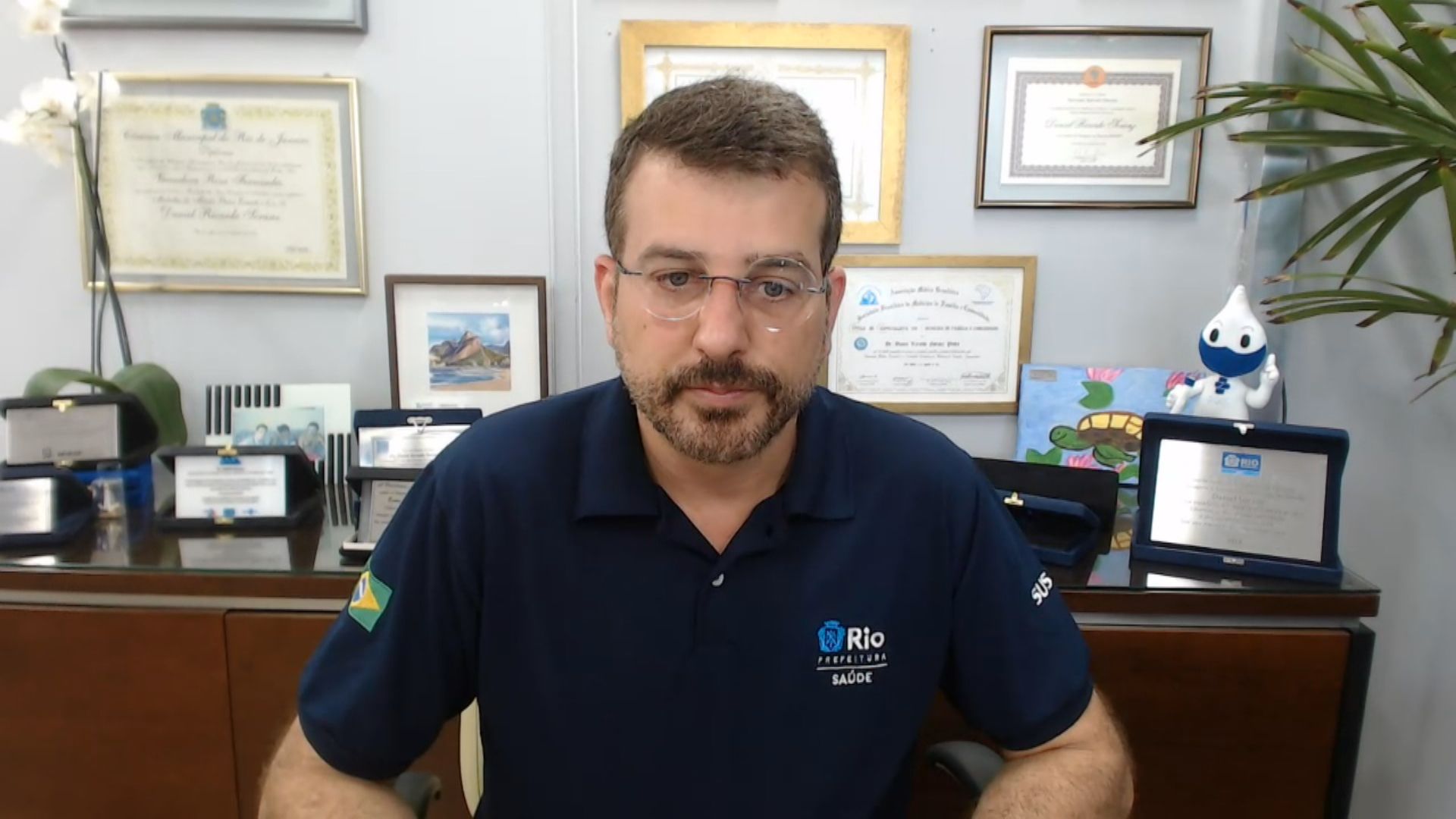 Daniel Soranz, secretário municipal de Saúde do Rio de Janeiro