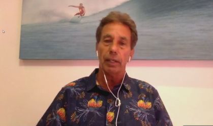 Rico de Souza, surfista e empresário, em entrevista à CNN