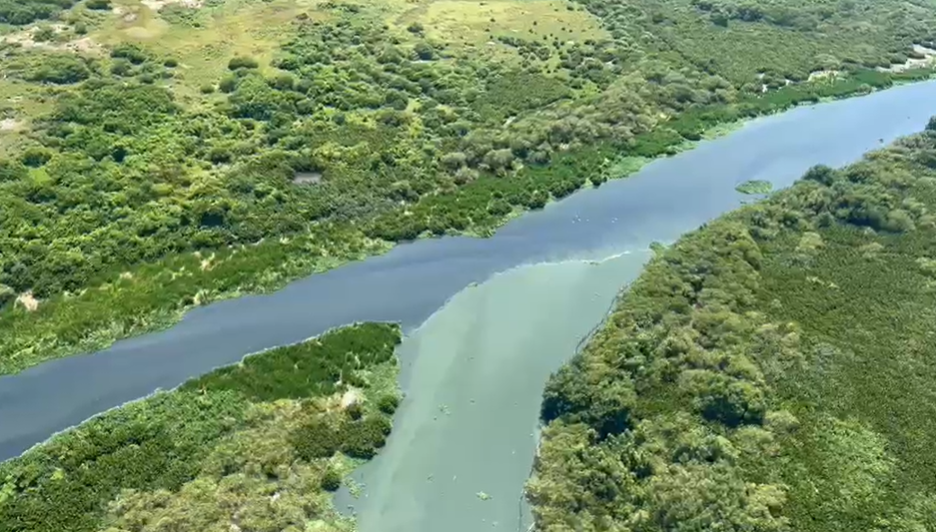 Inea também apura o vazamento de óleo no mar da Praia da Bandeira, na Ilha do Governador, na Zona Norte/ Divulgação/ Mário Moscatelli