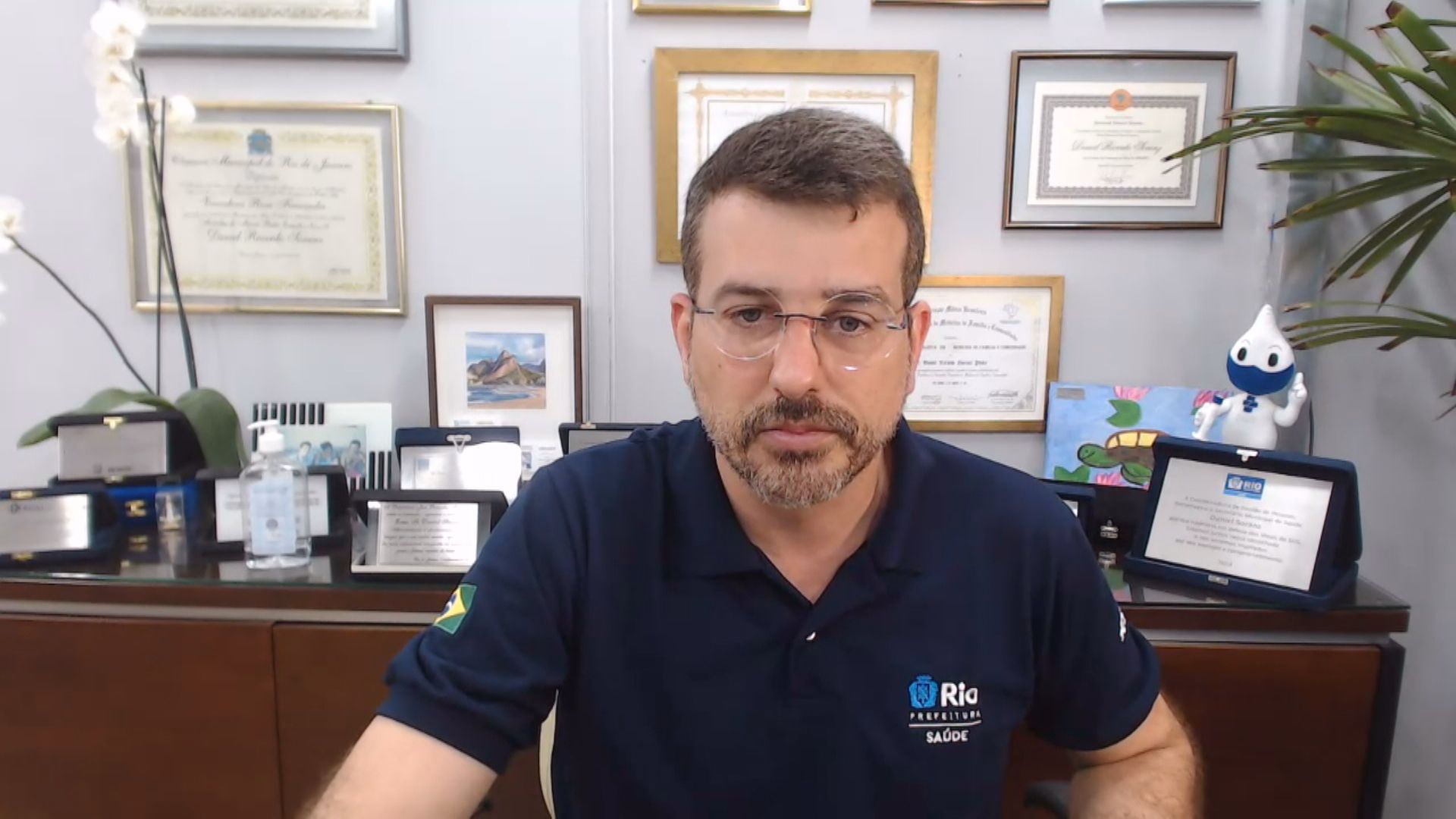 Daniel Soranz, secretário municipal de Saúde do Rio de Janeiro