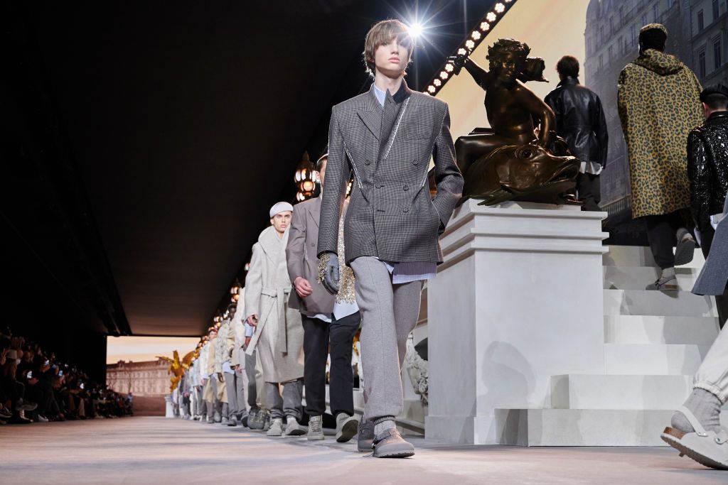 A última coleção de Kim Jones homenageou o fundador da Dior / Getty Images