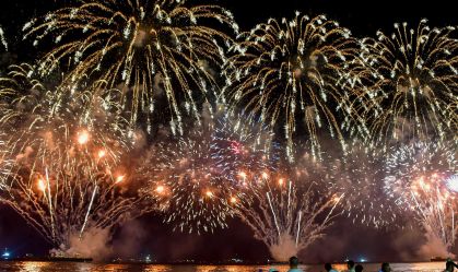 REVEILLON COPACABANA 2022 QUEIMA DE FOGOS