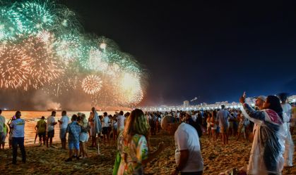 REVEILLON COPACABANA 2022 QUEIMA DE FOGOS