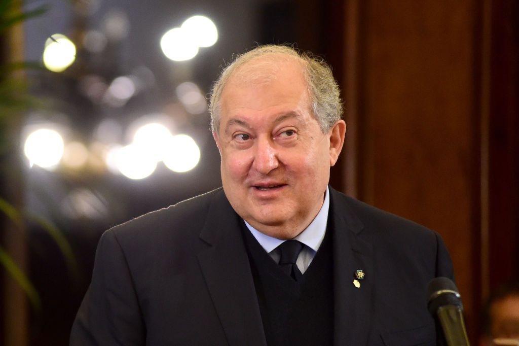 Armen Sarkissian, presidente da Armênia