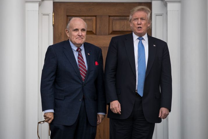 Donald Trump e Rudy Giuliani