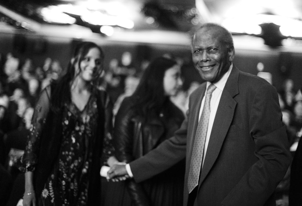 O ator Sidney Poitier durante o evento TCM Classic Film Festival, em 6 de abril de 2017, em Los Angeles, Califórnia / Charley Gallay/Getty Image