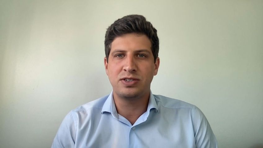 João Campos, prefeito do Recife, durante entrevista à CNN / Reprodução/CNN