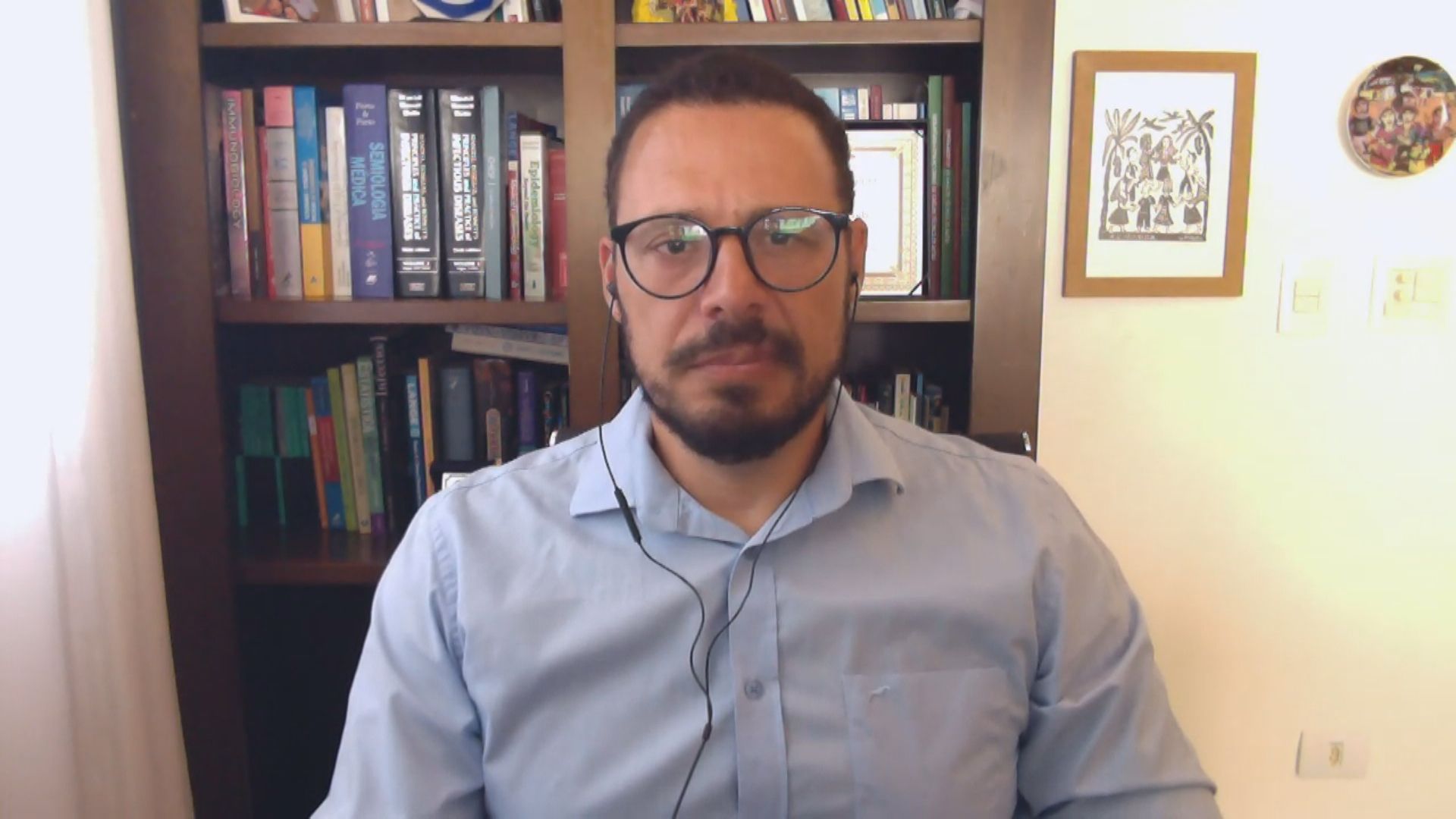 O infectologista e pesquisador da Fiocruz Julio Croda em entrevista à CNN