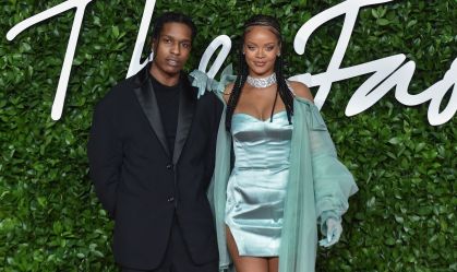 Rihanna está grávida do primeiro filho com o rapper A$AP Rocky