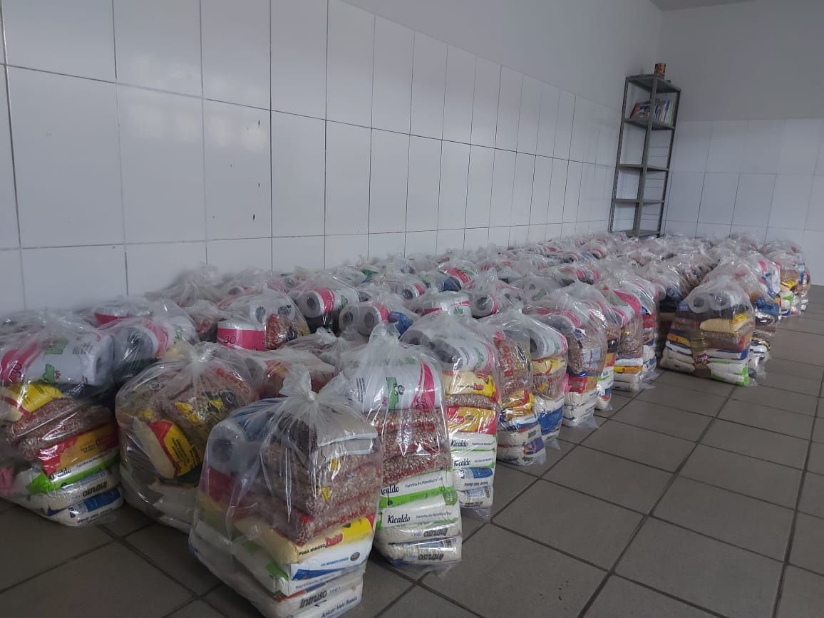 Doações para vítimas das chuvas na Bahia